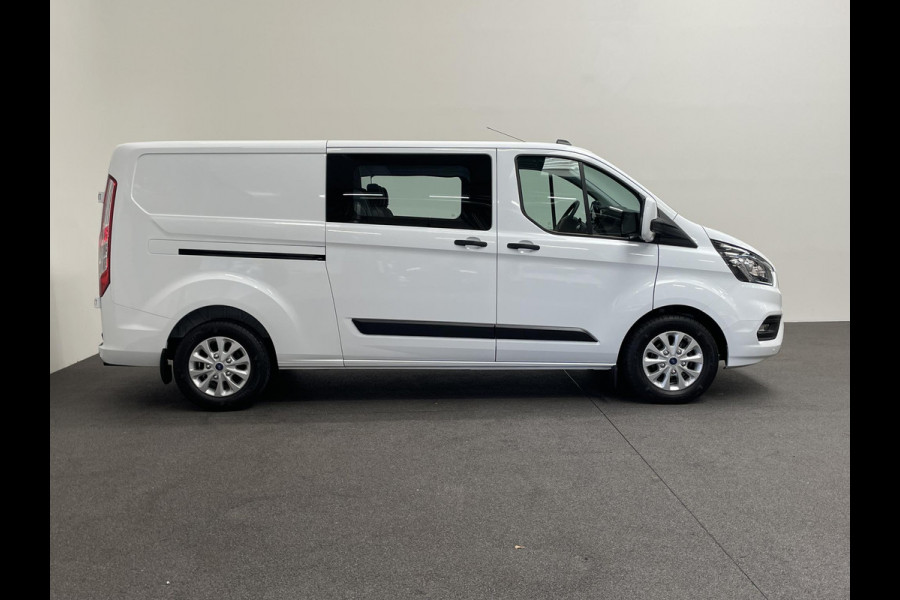 Ford Transit Custom 300 2.0 TDCI L2H1 Trend Dubbele Cabine Automaat 5p Airco Navigatie Bluetooth Trekhaak