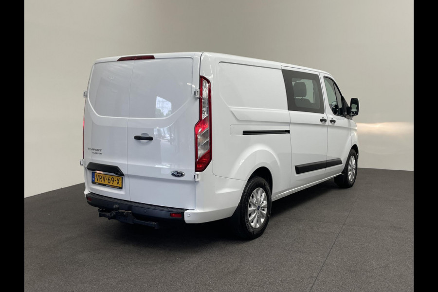 Ford Transit Custom 300 2.0 TDCI L2H1 Trend Dubbele Cabine Automaat 5p Airco Navigatie Bluetooth Trekhaak