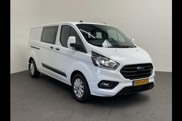 Ford Transit Custom 300 2.0 TDCI L2H1 Trend Dubbele Cabine Automaat 5p Airco Navigatie Bluetooth Trekhaak