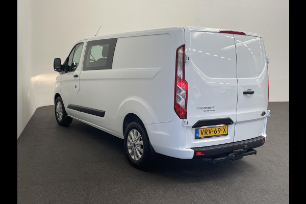 Ford Transit Custom 300 2.0 TDCI L2H1 Trend Dubbele Cabine Automaat 5p Airco Navigatie Bluetooth Trekhaak