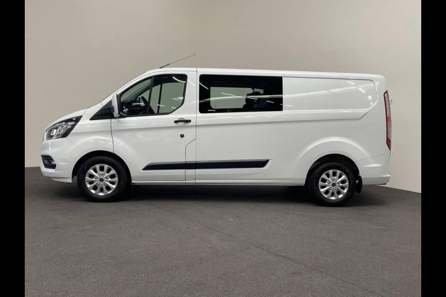 Ford Transit Custom 300 2.0 TDCI L2H1 Trend Dubbele Cabine Automaat 5p Airco Navigatie Bluetooth Trekhaak
