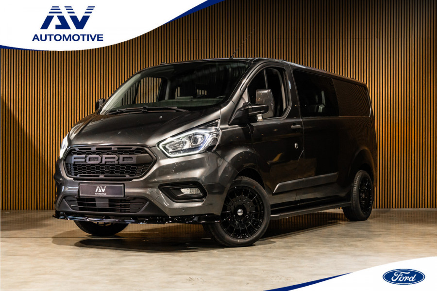 Ford Transit Custom 300 2.0 TDCI L2H1 DC | Raptor Edition | CarPlay | Navigatie | Dubbel cabine | DAB | 6-Zitter | Nieuwe APK | Onderhoudsbeurt