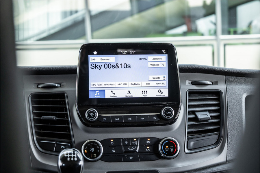 Ford Transit Custom 300 2.0 TDCI L2H1 DC | Raptor Edition | CarPlay | Navigatie | Dubbel cabine | DAB | 6-Zitter | Nieuwe APK | Onderhoudsbeurt