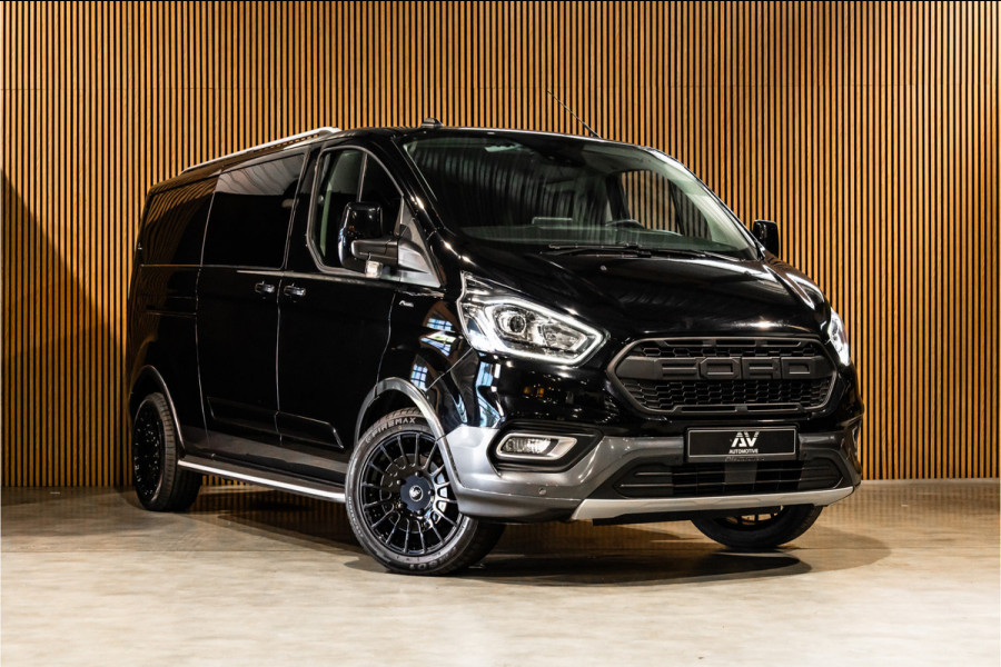 Ford Transit Custom 320 2.0 TDCI L2H1 Limited DC | Marge | BTW Vrij | Dubbel cabine | CarPlay | Camera | Lederen bekleding | Elek stoelen | Trekhaak | Nieuwe APK