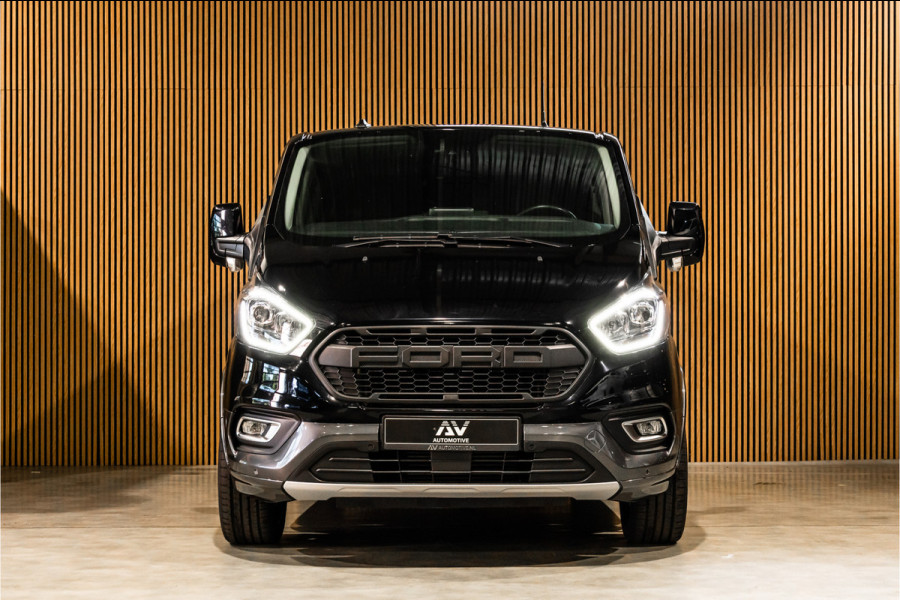 Ford Transit Custom 320 2.0 TDCI L2H1 Limited DC | Marge | BTW Vrij | Dubbel cabine | CarPlay | Camera | Lederen bekleding | Elek stoelen | Trekhaak | Nieuwe APK