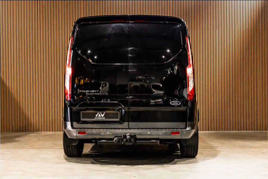 Ford Transit Custom 320 2.0 TDCI L2H1 Limited DC | Marge | BTW Vrij | Dubbel cabine | CarPlay | Camera | Lederen bekleding | Elek stoelen | Trekhaak | Nieuwe APK