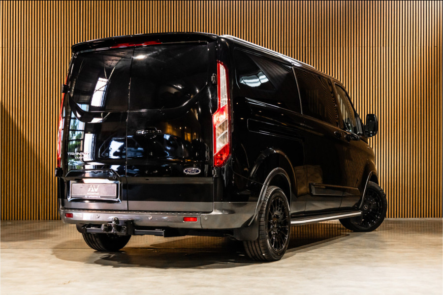 Ford Transit Custom 320 2.0 TDCI L2H1 Limited DC | Marge | BTW Vrij | Dubbel cabine | CarPlay | Camera | Lederen bekleding | Elek stoelen | Trekhaak | Nieuwe APK