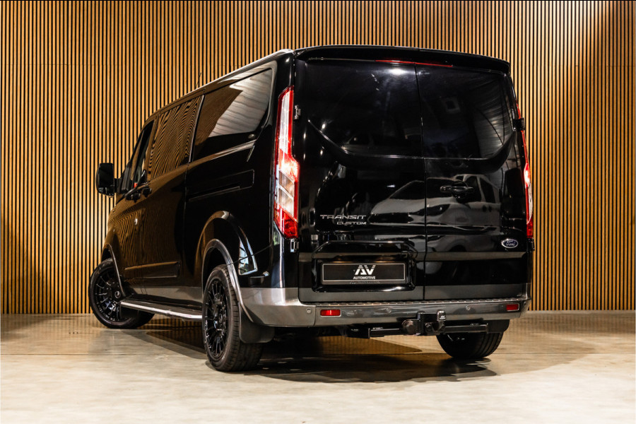 Ford Transit Custom 320 2.0 TDCI L2H1 Limited DC | Marge | BTW Vrij | Dubbel cabine | CarPlay | Camera | Lederen bekleding | Elek stoelen | Trekhaak | Nieuwe APK
