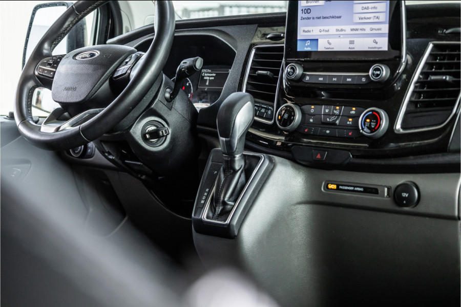 Ford Transit Custom 320 2.0 TDCI L2H1 Limited DC | Marge | BTW Vrij | Dubbel cabine | CarPlay | Camera | Lederen bekleding | Elek stoelen | Trekhaak | Nieuwe APK