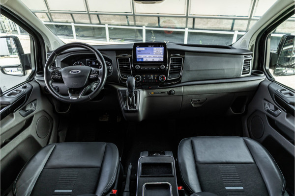 Ford Transit Custom 320 2.0 TDCI L2H1 Limited DC | Marge | BTW Vrij | Dubbel cabine | CarPlay | Camera | Lederen bekleding | Elek stoelen | Trekhaak | Nieuwe APK
