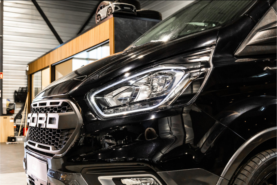 Ford Transit Custom 320 2.0 TDCI L2H1 Limited DC | Marge | BTW Vrij | Dubbel cabine | CarPlay | Camera | Lederen bekleding | Elek stoelen | Trekhaak | Nieuwe APK