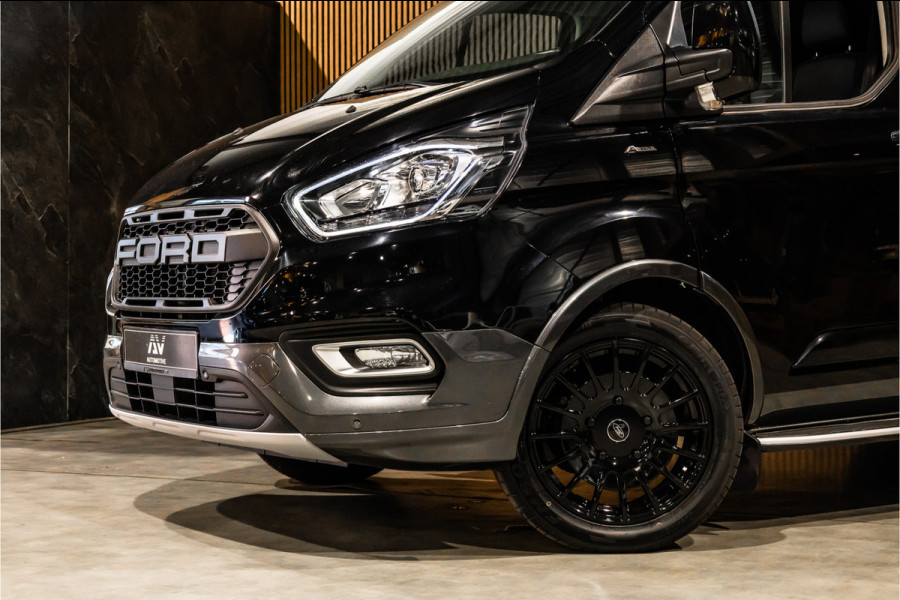 Ford Transit Custom 320 2.0 TDCI L2H1 Limited DC | Marge | BTW Vrij | Dubbel cabine | CarPlay | Camera | Lederen bekleding | Elek stoelen | Trekhaak | Nieuwe APK
