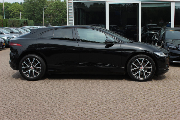 Jaguar I-PACE EV400 First Edition 90 kWh / SoH 82% / Full option! / Panoramadak / 360Camera / Head-up / 20'' / Luchtvering / Leder / Meridian / Stoel+Stuurverwarming / 4zone Airco / DAB / Dodehoek / ACC