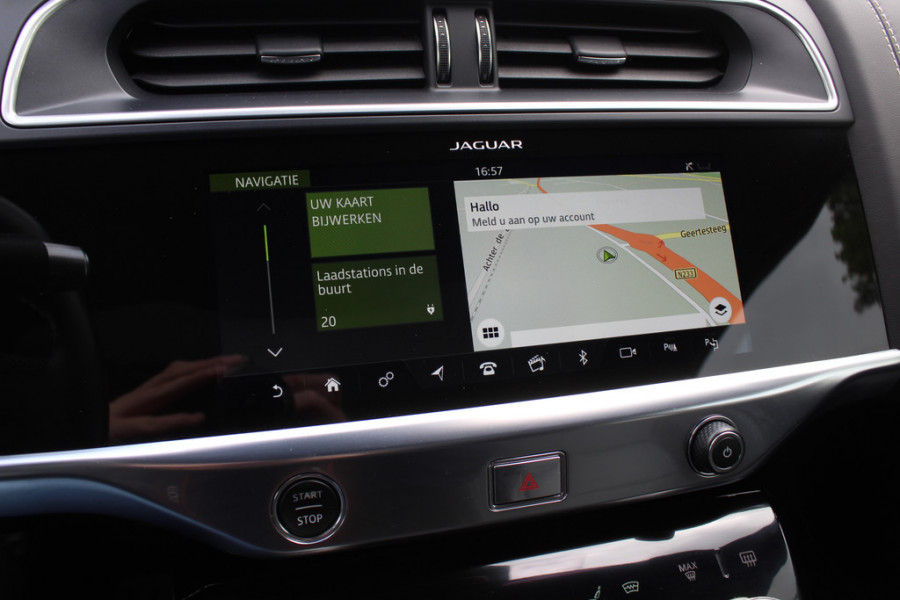 Jaguar I-PACE EV400 First Edition 90 kWh / SoH 82% / Full option! / Panoramadak / 360Camera / Head-up / 20'' / Luchtvering / Leder / Meridian / Stoel+Stuurverwarming / 4zone Airco / DAB / Dodehoek / ACC