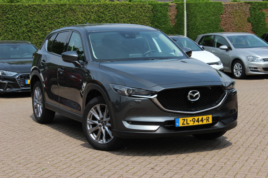 Mazda CX-5 2.0 SkyActiv-G 165 Business Luxury / Trekhaak / 360Camera / Head-up / Leder / Bose / Keyless / 19'' / Dodehoek / Navigatie / DAB / Stoelventilatie+Verwarming / Cruise Control