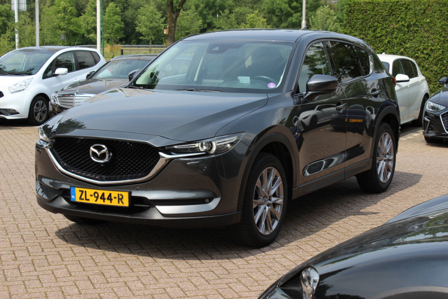 Mazda CX-5 2.0 SkyActiv-G 165 Business Luxury / Trekhaak / 360Camera / Head-up / Leder / Bose / Keyless / 19'' / Dodehoek / Navigatie / DAB / Stoelventilatie+Verwarming / Cruise Control