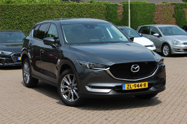 Mazda CX-5 2.0 SkyActiv-G 165 Business Luxury / Trekhaak / 360Camera / Head-up / Leder / Bose / Keyless / 19'' / Dodehoek / Navigatie / DAB / Stoelventilatie+Verwarming / Cruise Control