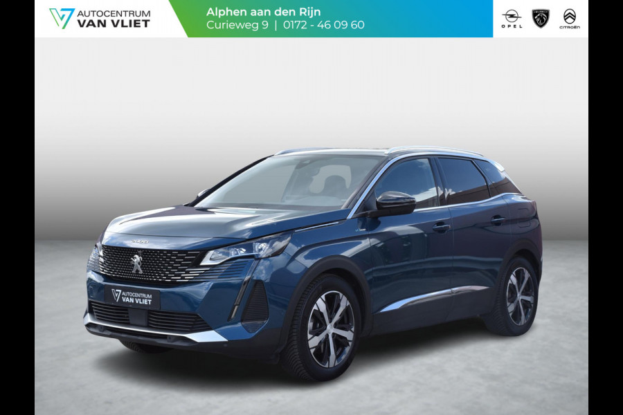 Peugeot 3008 1.6 HYbrid 225 Blue Lease GT TREKHAAK | CAMERA MET SENSOREN | NAVI & CARPLAY |