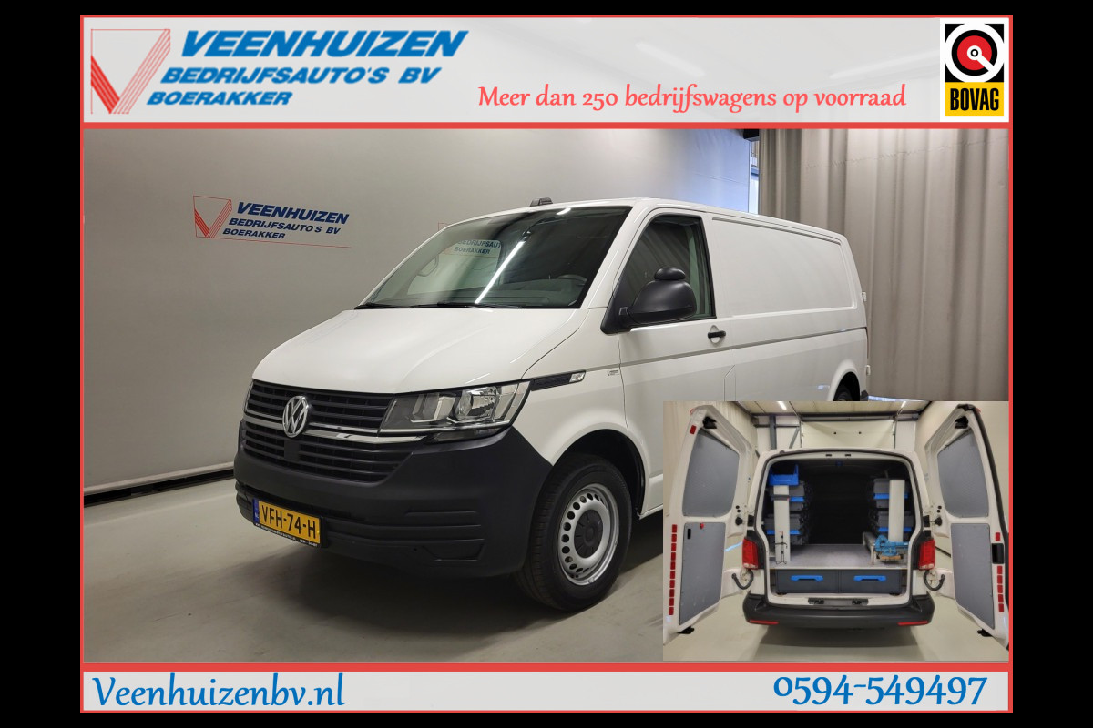 Volkswagen Transporter 2.0TDI L2/H1 Sortimo Inrichting Euro 6!