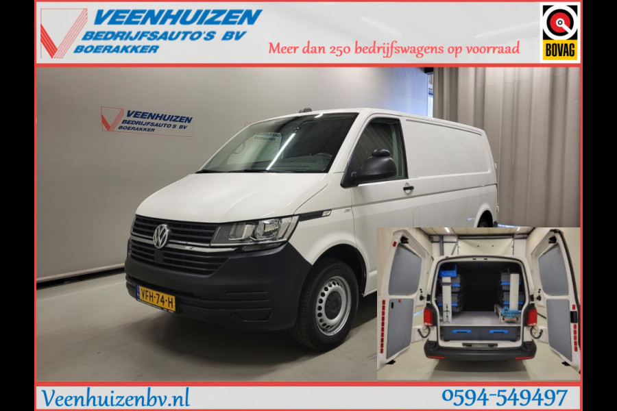 Volkswagen Transporter 2.0TDI L2/H1 Sortimo Inrichting Euro 6!