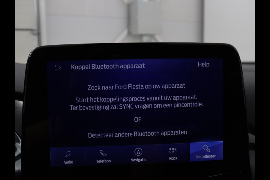 Ford Fiesta 1.0 EcoBoost Hybrid ST-Line | Carplay | Navigatie | Parkeerhulp | Climate control | Cruise control | Full LED | 17'' | Keyless Start | Bluetooth