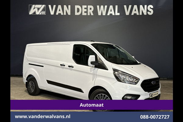 Ford Transit Custom 2.0 TDCI 170pk Automaat L2H1 Euro6 Airco | 2x zijdeur | Camera | Navigatie | Apple Carplay Android Auto, Cruisecontrol, LED, Verwarmde voorruit, Parkeersensoren, Bijrijdersbank