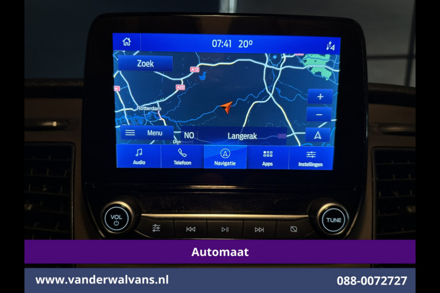 Ford Transit Custom 2.0 TDCI 170pk Automaat L2H1 Euro6 Airco | 2x zijdeur | Camera | Navigatie | Apple Carplay Android Auto, Cruisecontrol, LED, Verwarmde voorruit, Parkeersensoren, Bijrijdersbank