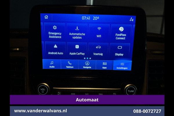 Ford Transit Custom 2.0 TDCI 170pk Automaat L2H1 Euro6 Airco | 2x zijdeur | Camera | Navigatie | Apple Carplay Android Auto, Cruisecontrol, LED, Verwarmde voorruit, Parkeersensoren, Bijrijdersbank