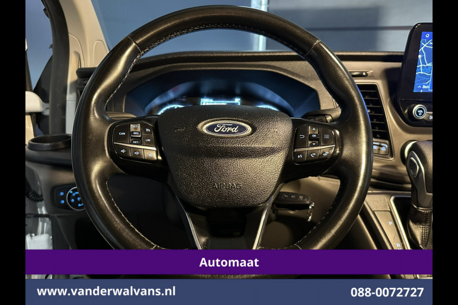 Ford Transit Custom 2.0 TDCI 170pk Automaat L2H1 Euro6 Airco | 2x zijdeur | Camera | Navigatie | Apple Carplay Android Auto, Cruisecontrol, LED, Verwarmde voorruit, Parkeersensoren, Bijrijdersbank