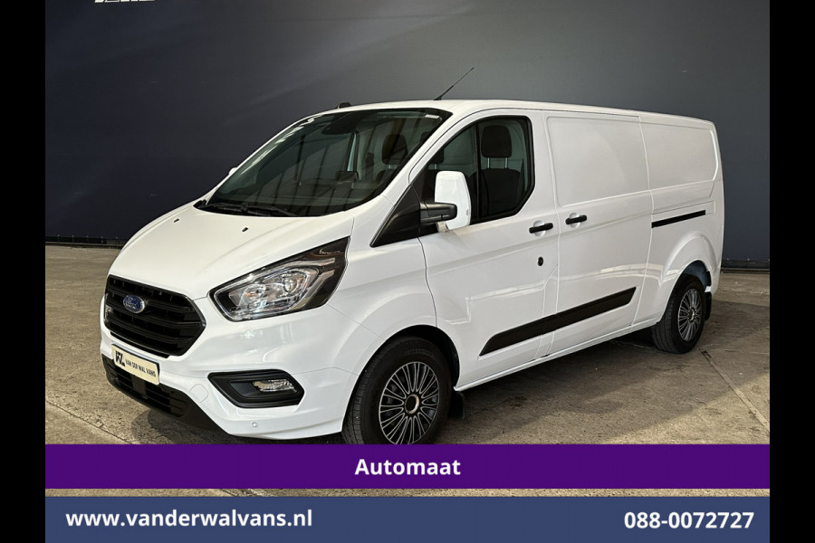Ford Transit Custom 2.0 TDCI 170pk Automaat L2H1 Euro6 Airco | 2x zijdeur | Camera | Navigatie | Apple Carplay Android Auto, Cruisecontrol, LED, Verwarmde voorruit, Parkeersensoren, Bijrijdersbank