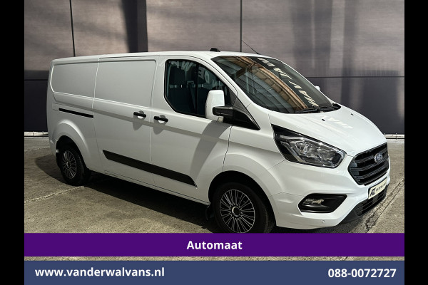 Ford Transit Custom 2.0 TDCI 170pk Automaat L2H1 Euro6 Airco | 2x zijdeur | Camera | Navigatie | Apple Carplay Android Auto, Cruisecontrol, LED, Verwarmde voorruit, Parkeersensoren, Bijrijdersbank