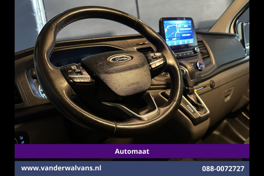 Ford Transit Custom 2.0 TDCI 170pk Automaat L2H1 Euro6 Airco | 2x zijdeur | Camera | Navigatie | Apple Carplay Android Auto, Cruisecontrol, LED, Verwarmde voorruit, Parkeersensoren, Bijrijdersbank