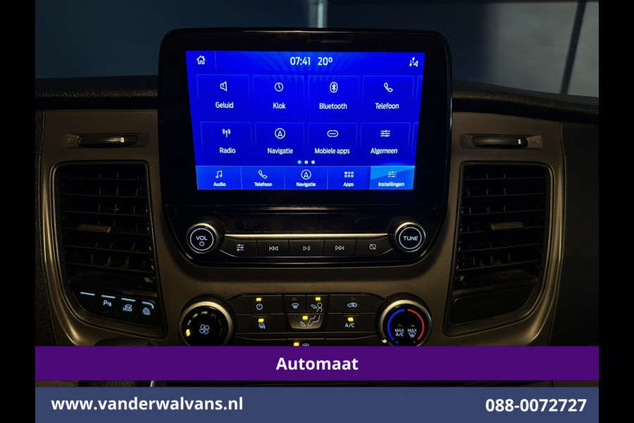 Ford Transit Custom 2.0 TDCI 170pk Automaat L2H1 Euro6 Airco | 2x zijdeur | Camera | Navigatie | Apple Carplay Android Auto, Cruisecontrol, LED, Verwarmde voorruit, Parkeersensoren, Bijrijdersbank