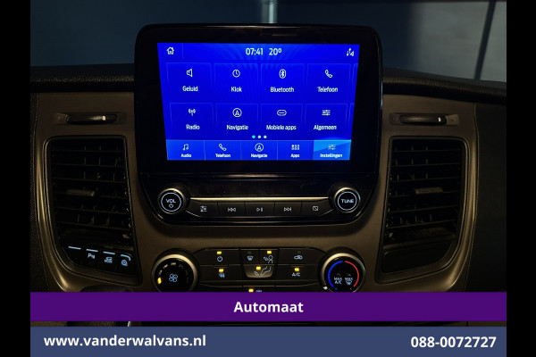 Ford Transit Custom 2.0 TDCI 170pk Automaat L2H1 Euro6 Airco | 2x zijdeur | Camera | Navigatie | Apple Carplay Android Auto, Cruisecontrol, LED, Verwarmde voorruit, Parkeersensoren, Bijrijdersbank