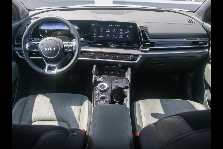 Kia Sportage 1.6 T-GDi Plug-in Hybrid AWD Dark Edition l Lederlook bekleding l Stoel Stuur verwarming l Dark chrome accenten l
