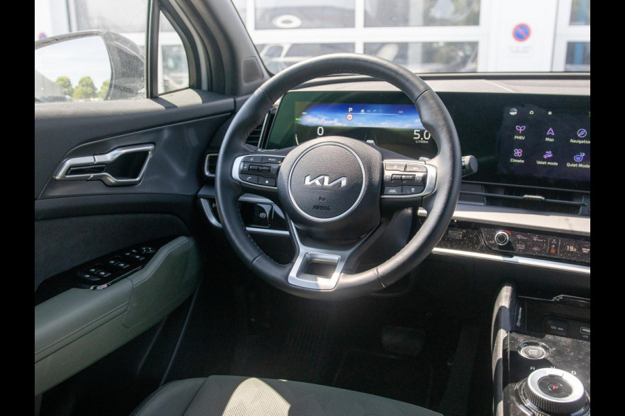 Kia Sportage 1.6 T-GDi Plug-in Hybrid AWD Dark Edition l Lederlook bekleding l Stoel Stuur verwarming l Dark chrome accenten l