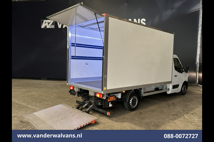 Renault Master 2.3 dCi 146pk Bakwagen 222cm Hoog Laadklep Euro6 Airco | Camera | Navigatie | LED Cruisecontrol, Bijrijdersbank