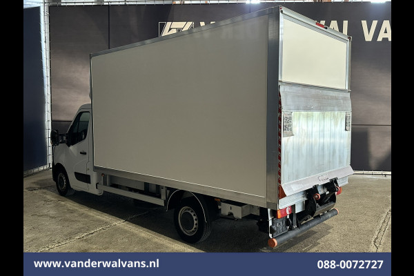 Renault Master 2.3 dCi 146pk Bakwagen 222cm Hoog Laadklep Euro6 Airco | Camera | Navigatie | LED Cruisecontrol, Bijrijdersbank