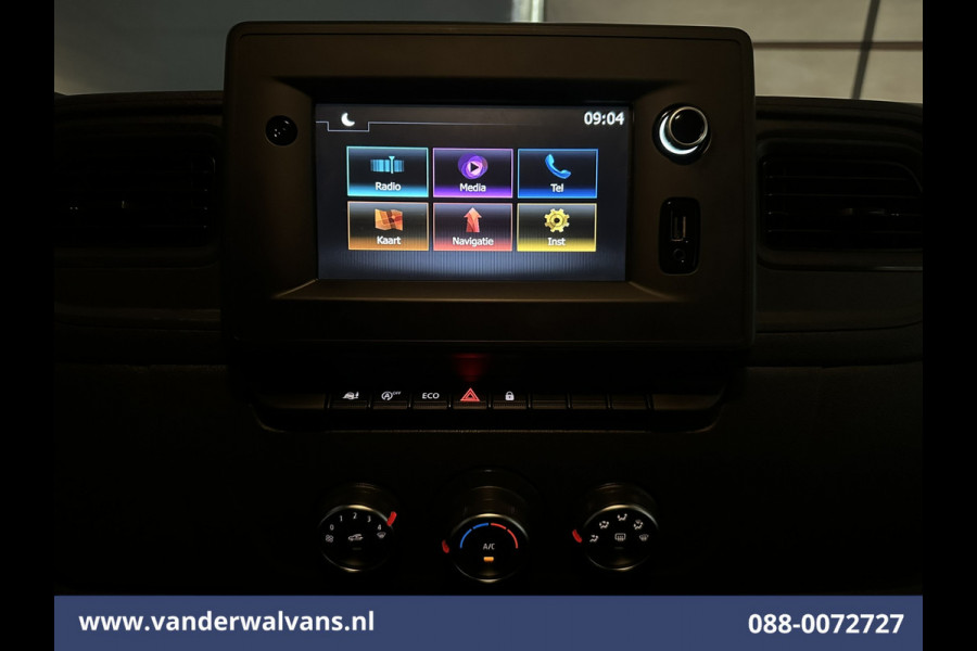 Renault Master 2.3 dCi 146pk Bakwagen 222cm Hoog Laadklep Euro6 Airco | Camera | Navigatie | LED Cruisecontrol, Bijrijdersbank