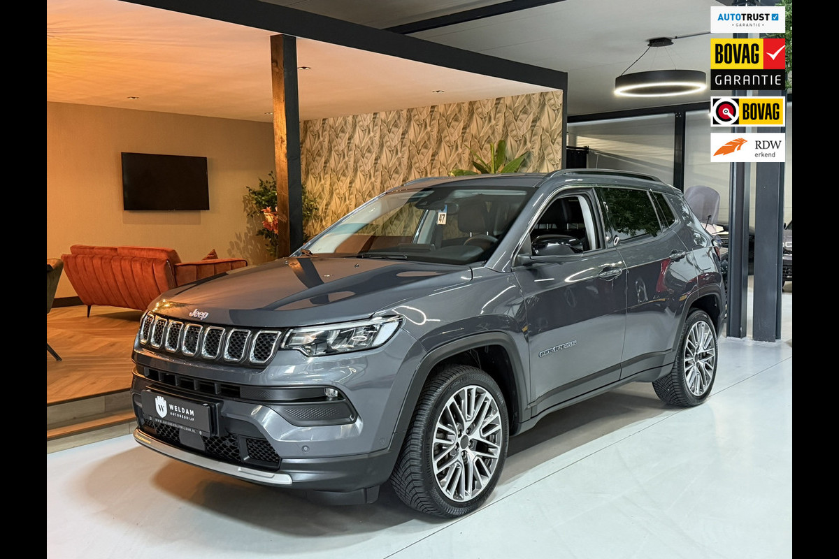 Jeep Compass 4xe 190 Plug-in Hybrid Limited | 360° Camera | CarPlay | ACC | Keyless | LED | Automaat