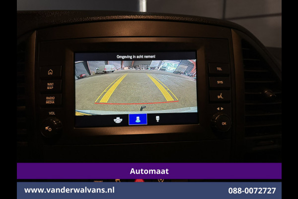 Mercedes-Benz Vito 114 CDI 136pk 9G-Tronic Automaat L2H1 Euro6 Airco | Camera | Navigatie | Apple Carplay Android Auto, 2500kg Trekhaak, Cruisecontrol, Parkeersensoren, Sidebars