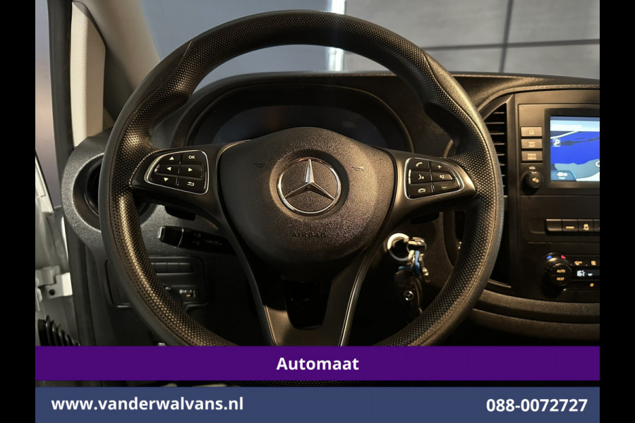 Mercedes-Benz Vito 114 CDI 136pk 9G-Tronic Automaat L2H1 Euro6 Airco | Camera | Navigatie | Apple Carplay Android Auto, 2500kg Trekhaak, Cruisecontrol, Parkeersensoren, Sidebars