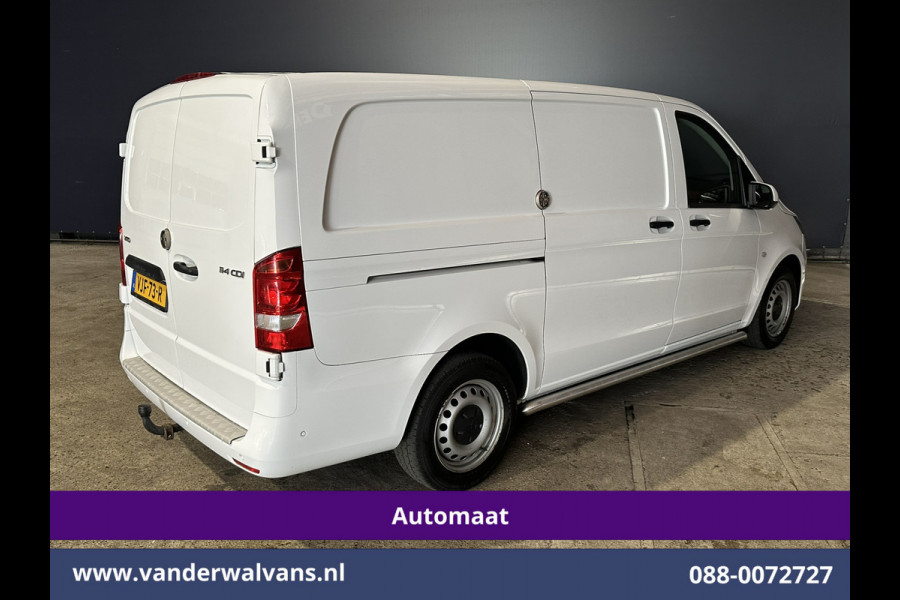 Mercedes-Benz Vito 114 CDI 136pk 9G-Tronic Automaat L2H1 Euro6 Airco | Camera | Navigatie | Apple Carplay Android Auto, 2500kg Trekhaak, Cruisecontrol, Parkeersensoren, Sidebars
