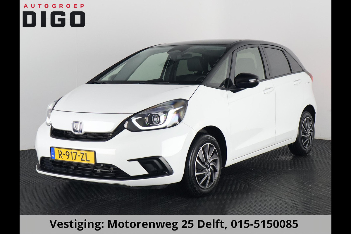 Honda Jazz 1.5 HEV AUTOMAAT ELEGANCE 1e EIG . GARANTIE 2033* STOELVERWARMING . CRUISE CONTROL . BLUETOOTH . ELEKTRISCHE RAMEN V+A