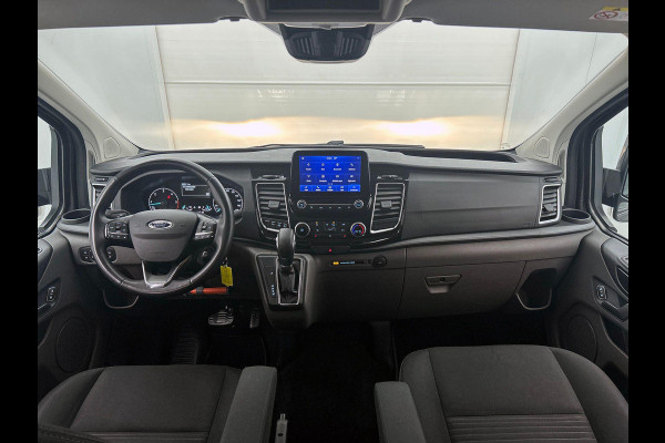 Ford Transit Custom 300 2.0 TDCI L2H1 Limited Dubbele Cabine Automaat Navigatie Airco 2 Schuifdeuren Trekhaak Parkeersensoren Carplay DAB