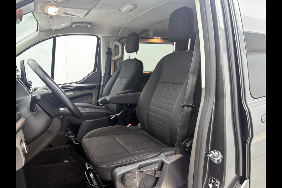 Ford Transit Custom 300 2.0 TDCI L2H1 Limited Dubbele Cabine Automaat Navigatie Airco 2 Schuifdeuren Trekhaak Parkeersensoren Carplay DAB