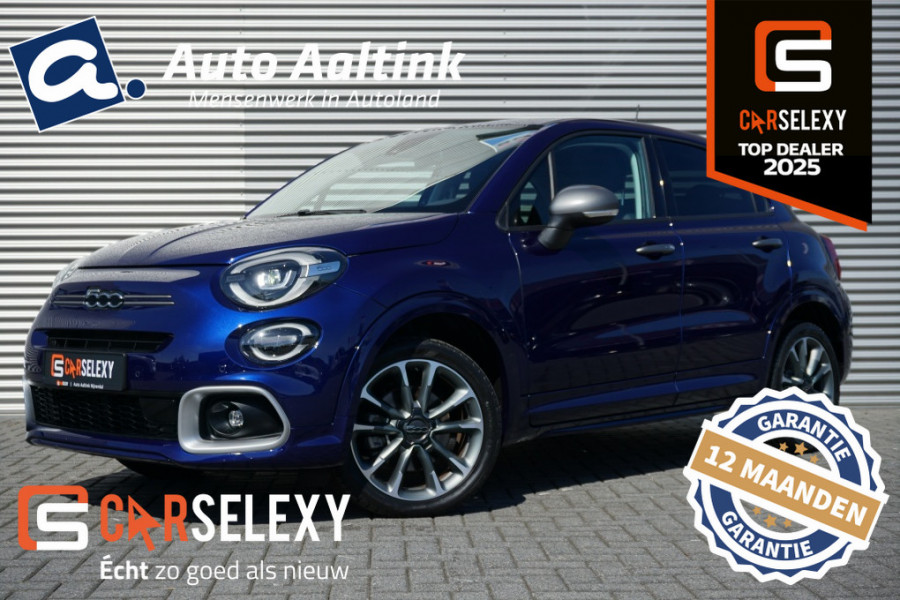 Fiat 500X 131PK Hybrid Sport | AUTOMAAT | CAMERA | SPORTSTUUR | NAVI