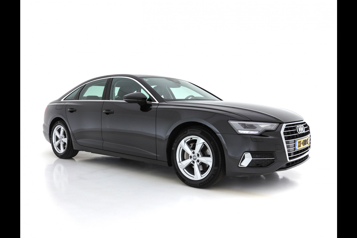 Audi A6 40 TDI Sport Launch Edition MHEV (INCL-BTW) Aut * LEATHER-ALCANTARA | DIGI-COCKPIT | FULL-LED | NAVI-FULLMAP | MEMORY-PACK | HEATED-SPORTSEATS | AUDI-SOUND | KEYLESS | CRUISE | LANE-ASSIST | PDC | ECC | 19"ALU*