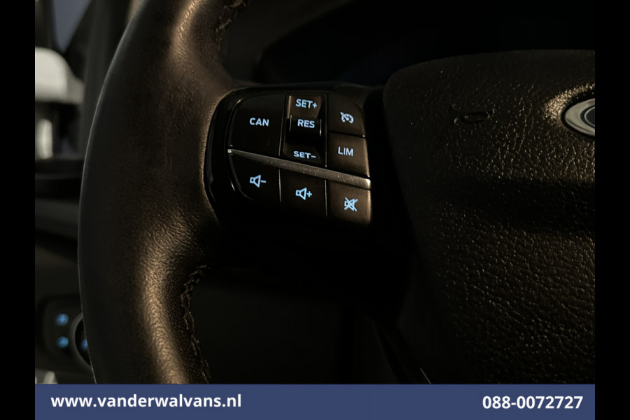Ford Transit Custom 2.0 TDCI L1H1 Euro6 Airco | Camera | Navigatie | LED | Cruisecontrol | Android Auto 2350kg Trekhaak, Parkeersensoren, Sidebars, Bijrijdersbank