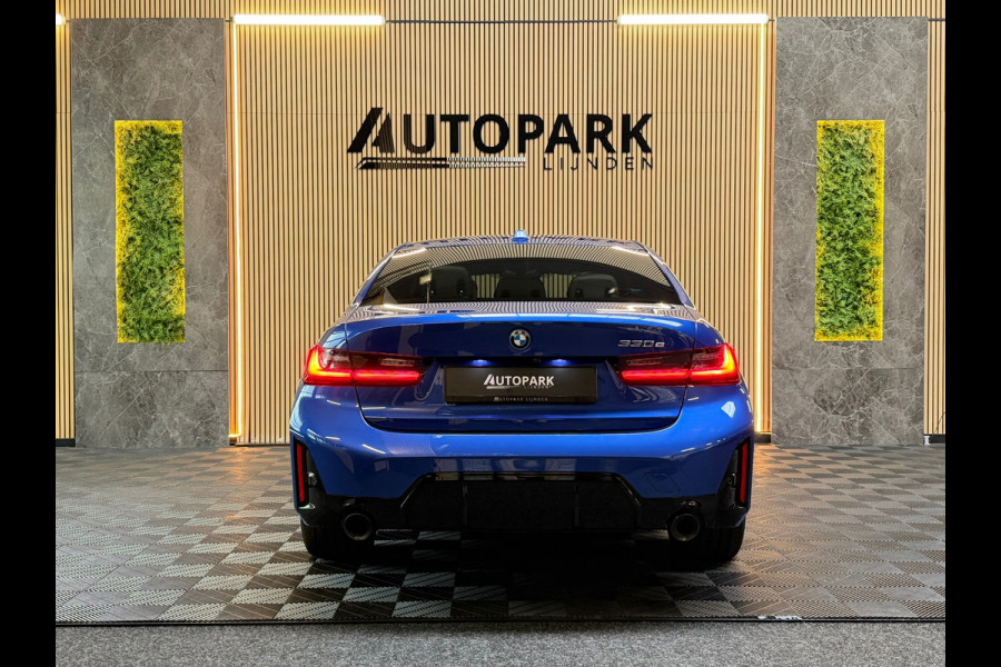 BMW 3-serie 330e High Executive|M-SPORT|LCI|PANO|HuD|MEMORY|KEYLESS|CARPLAY|DEALERONDERHOUDEN|AMBIENT LIGHT|GARANTIE|292PK|BOMVOL!
